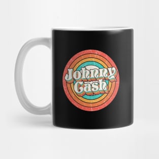 Johnny Proud Name - Vintage Grunge Style Mug
